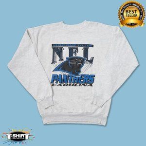 Vintage Carolina Panthers Mascot Shirt, NFL Football Shirt, American Sport Shirt